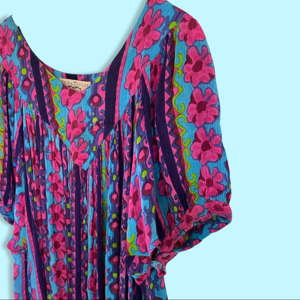 VINTAGE : Retro-90’s Mu’umu’u Maxi Dress